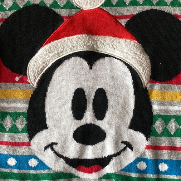 Disney Santa Mickey Holiday Sweater - Picture 2 of 10